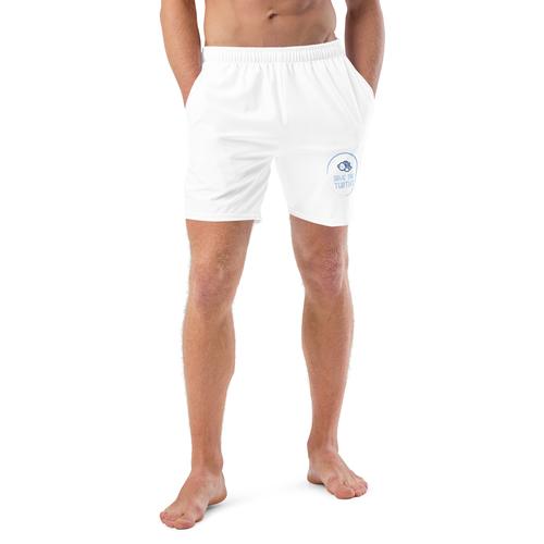 Save the Turtles Men's Eco-Friendly Swim Trunks